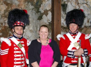 pirategirl at St. Michael's Cave