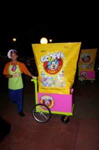 Treat Stops Sponsored by Goofy's Candy Co
