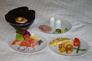 Room service Breakfast