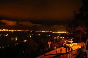 Gibralter at Night