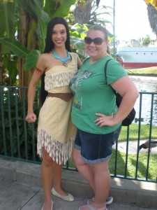 Pocahontas and I took some time to talk to the ducks, she is after all very in tune with nature