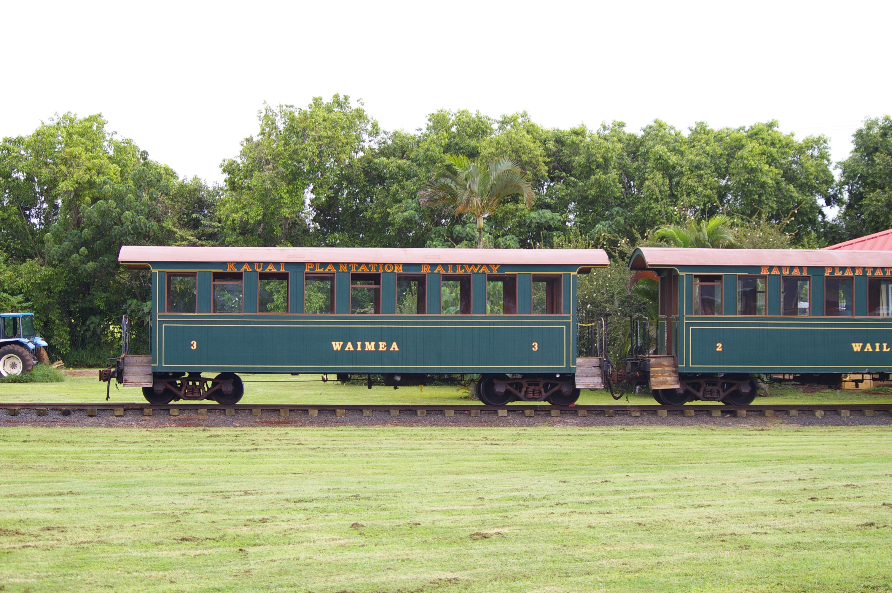 Plantation Railway Cars